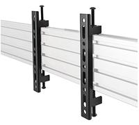 B-Tech BT8390-VESA200F - Accessoires de montage d'écran plat (Noir, 70 kg, 106,7 cm (42"), 81,3 cm (32"), Glissière, 28 mm)