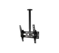 B-Tech BT8426/B Telescopic Flat Screen Ceiling Mount with Tilt (VESA 600 x 400)