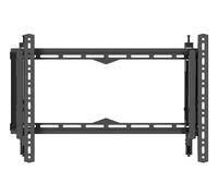 B-Tech BT8443 Support mural à bras tirants pour écran plat, inclinaison et pivot, ajustement latéral, VESA jusqu'à 650x400 mm, charge 35 kg