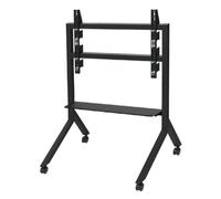 B-Tech BT8545 Chariot pour écran tactile Momentum Edge Support mobile pour écrans interactifs de 55 à 86 pouces, compatible VESA 900x600, avec