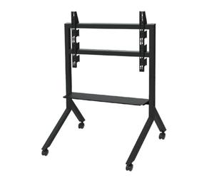 B-Tech BT8545 Chariot pour écran tactile Momentum Edge Support mobile pour écrans interactifs de 55 à 86 pouces, compatible VESA 900x600, avec