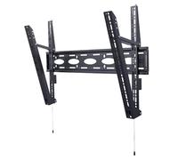 B-Tech BT9910 Support mural TV extra-large jusqu'à 130 kg, 65-100", inclinaison 15°, universel VESA 1000x600, noir