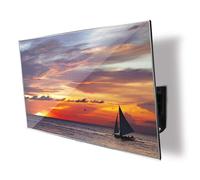 B-TECH BTV503/B Ventry Support mural inclinable et pivotant pour écran plat à un bras (taille d'écran jusqu'à 107 cm (42,1 pouces), capacité de charge25kg, 75 x 75mm, 200 x 200mm) noir