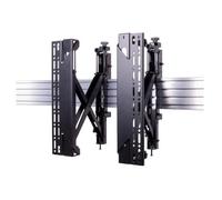 B-Tech DNU System X Mount Rail Pop Out Arms Black