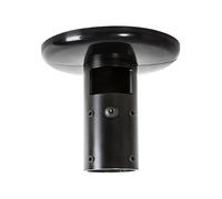 B-Tech Ersatzteil Fixed Ceiling Mount Heavy Duty Floor/Ceiling, BT7822_B (Support pour sol/plafond, Plaque de sol/plafond, Noir, Acier, 150 kg, Plafond, 6)