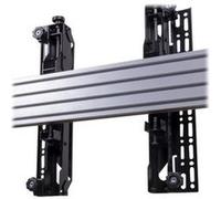 B-TECH System X BT8390-VESA400MAF - Composant de montage (2 x bras d'interface) - pour Écran LCD - noir - Interface de montage : jusqu'à 400 mm Noir
