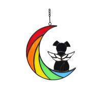 (B) Thoughtful Pet Departure Souvenir Handmade Memory Present Beautiful Sympathy Ornament Decor for Dogs Who Passed Away