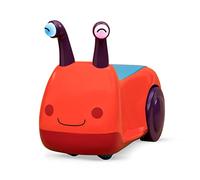 B. toys - Buggly-Wuggly - Jouet à enfourcher - Escargot autoporté - Lumières et Sons - Siège avec Rangement - 1 an et +