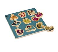 B. toys - Cachez la mer - Casse-tête en Bois - Casse-tête éducatif - 9 pièces d'animaux Marins - Jouet en Bois pour Tout-Petits et Enfants - 18 Mois et +