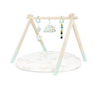 B. toys - Ciel étoilé - Gymnase d'activités pour bébé en Bois - Gymnase d'activités pour Nouveau-né, bébé, 0 Mois et +, Nourrisson - 3 Jouets sensoriel Suspendu - Bois Naturel
