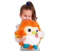 B. Toys - Ola Hibou en Peluche - Animal en Peluche - Fluffy Funkies - Jouet Hibou Doux et coloré pour bébés, Jeunes Enfants, Enfants, 0 Months +