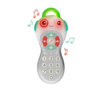 B. toys Grab & Zap, télécommande TV Musicale Interactive pour bébé | Télécommande jouet avec chiffres, 9 chansons, sons rigolos et boucle texturée à mordiller, Chiffres et chansons, 6 mois et +