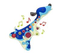 B. toys - Guitare pour enfants - Woofer - Instrument interactif - 3 Modes: Acoustique, électrique, et chien - Boutons musicaux - 20 chansons - Pour 2 ans et plus
