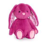 B. toys - Plumberry Bunny - Lapin en peluche de 30 cm - Animal mauve en peluche super doux - Jouet lapin violet lavable - Pour bébés, enfants - HappyHues, 0 mois Plus