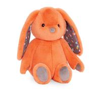 B. toys - Coral Bunny - Lapin en peluche de 30 cm - Animal orange en peluche super doux - Jouet lapin lavable - Pour bébés, enfants - HappyHues, 0 mois Plus