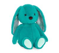 B. toys - Cottontail Cutie Bunny - Lapin en peluche de 30 cm - Animal vert en peluche super doux - Jouet lapin turquoise lavable - Pour bébés, enfants - HappyHues, 0 mois Plus