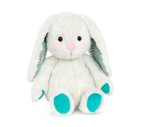 B. Toys - Peppy-Mint Bunny - Lapin en Peluche de 30 cm - Animal en Peluche Super Doux - Jouet Lapin Gris Glacier Lavable - pour bébés, Enfants - HappyHues, 0 Mois Plus