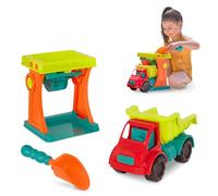 B. Toys - Jeu de Tamis sableux - Jeu de Moulin à Sable - Moulin à Sable Jouet, Camion Benne, Pelle - 18 Mois et +