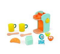 B. toys - Jouet cafetière pour Enfants - Ensemble de Machine à café en Bois - 10 Accessoires pour Jouer à Faire Semblant - Jeu de Cuisine - 2 Ans et +