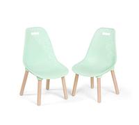B. toys - Kid Century Modern - Ensemble de chaises - Mint - Chaises pour Enfants - Pieds en Bois - Meubles pour Enfants - 3 Ans et +