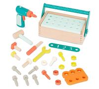 B. toys - Kit Fix 'n' Play, Coffre à Outils en Bois pour Enfants
