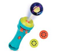 B. Toys - Light Me to The Moon - Bleu - Lampe de Poche pour projecteur - 2 bobines d'images - Projections de planètes et d'extraterrestres - Jouet Spatial pour Enfants - 4 Ans et +