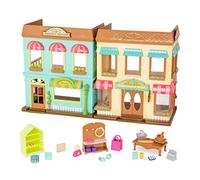 B. toys Li'l Woodzeez - Place du marché Honeysuckle - Jeu de Figurines - Marché de Jouets - Jeu pour Enfants - 3 Ans et +