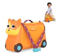 B. toys Lolo, Valise à roulettes Chat à enfourcher avec Rangement