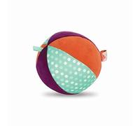 B Toys - Make It Chime - Large Fabric Ball with Chiming Bell - Sensory Toy with Colors