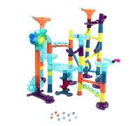 B. toys Marble-Palooza Deluxe, Circuit à Billes Lumineux, 62 pièces