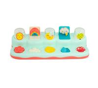 Btoys - Jouet bébé Pop-Up Buddies - interactif (soleil, arc-en-ciel, étoile) - 18 mois+