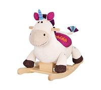 B. Toys - Rodeo Rocker - Dilly-Dally - Fauteuil à Bascule Licorne - Jouet à Bascule Licorne - Manège en Bois - Jouet Classique pour Enfants en Bas âge - 18 Mois et +