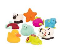 B. toys Squish & Splash, Animaux gicleurs pour Le Bain à Presser