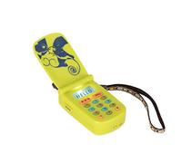 B. toys, téléphone-Jouet interactif Hellophone avec lumières, Lime | Téléphone-jouet à bascule qui s’ouvre, avec sons, chansons, textures et message enregistrable, Lime, 18 mois et +
