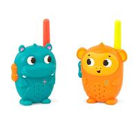 Set de talkie-walkies hippo et singe