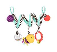 B. toys Wiggle Wrap, Jouet spiralé pour Poussette avec 3 Jouets