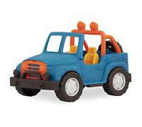 B. Toys Wonder Wheels by Battat - 4 x 4 - Camion Tout-Terrain Bleu avec Pneu de Secours et Moteur détaillé pour Les Tout-Petits à partir de 1 an - 100% Recyclable