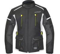 Bü,se Rider, veste textile imperméable enfants 164 Noir/Gris/Jaune Néon Noir/Gris/Jaune Néon