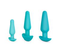 B-Vibe - Anal Training & Education Set Blue