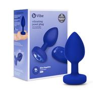 B-Vibe Plug Bijou Vibrant L/Xl Navy