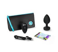 B-Vibe Plug Bijou Vibrant XXL Black