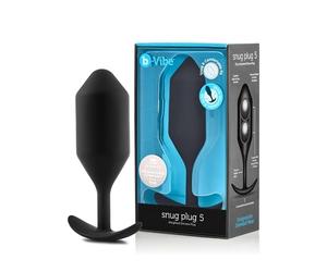 B-Vibe Prise Snug 5 Black 16 cm