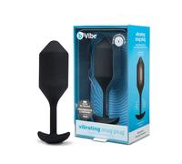 b-Vibe Vibrating Snug Plug Anal Noir Medium 1 Unité