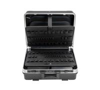 B&W 120.03/P Flex Valise d'outillage 9 pièces, Noir/argent, 47 x 19 x 37 cm