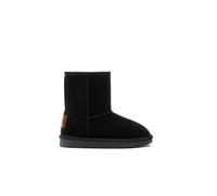 B&W Break&Walk - Bottes australiennes Logo hydrofuge noir et blanc pour Enfants ou adultes unisexe (Black/Tailla 39)