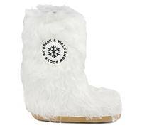 B&W Break&Walk - Bottes de Neige avec Fourrure Break&Walk pour Fille (White/Tailla 40)
