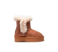 B&W Break&Walk - Bottes mi-hautes avec intérieur en fourrure douce pour Fille (suave/Tailla 41)