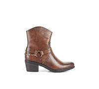 B&W Break&Walk - Bottines Femme Style Campagnard avec Talon pour Enfants ou Adultes Unisexe (Brown/Tailla 36)
