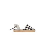 B&W Break&Walk - Espadrilles Noires à Carreaux pour Filles en Noir et Blanc pour Fille (Multicolor/Tailla 33)