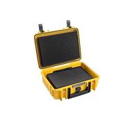 B&W International Mallette de transport Battery.Case 908.08 pour batteries Lithium-ION Jaune